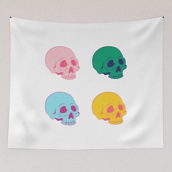 Item preview, Cute Skull Sticker Pack designed and sold by HandCraftedArt.