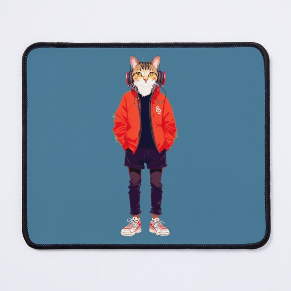 Item preview, Hipster Cat V46 designed and sold by HipsterAnimals.