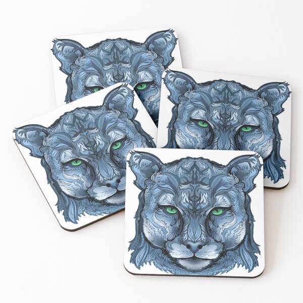 Item preview, Blue Cougar designed and sold by Marcia and Ron Stacy Studios.