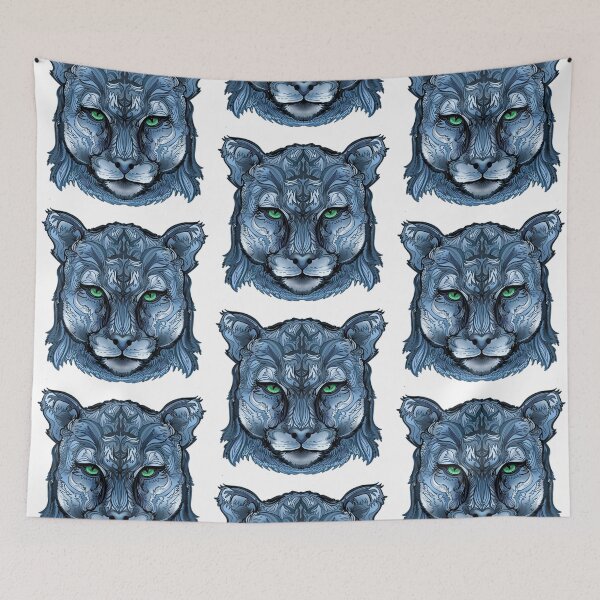 Item preview, Blue Cougar designed and sold by Marcia and Ron Stacy Studios.