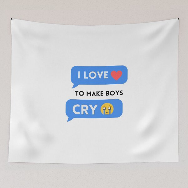 Item preview, i love to make boys cry designed and sold by koki4you.