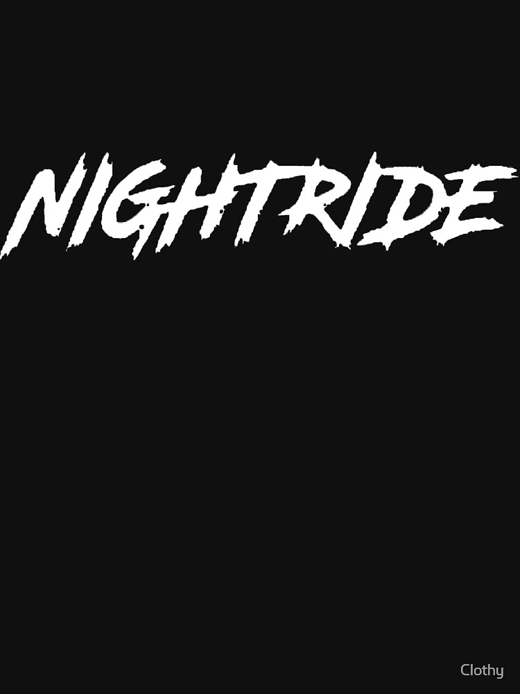 Thumbnail 7 of 7, Classic T-Shirt, Nightride designed and sold by Clothy.