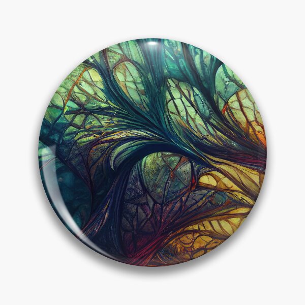 Item preview, Abstract 3D Fiber Art 2 designed and sold by Red Witch Art.