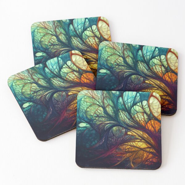 Item preview, Abstract 3D Fiber Art 2 designed and sold by Red Witch Art.