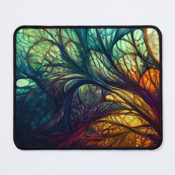 Item preview, Abstract 3D Fiber Art 2 designed and sold by Red Witch Art.