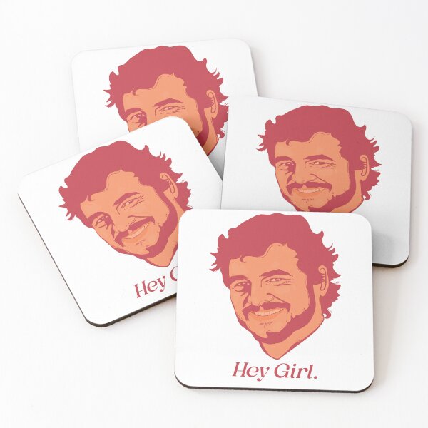 Item preview, Pedro Pascal Hey Girl. designed and sold by Eyeballkid-.