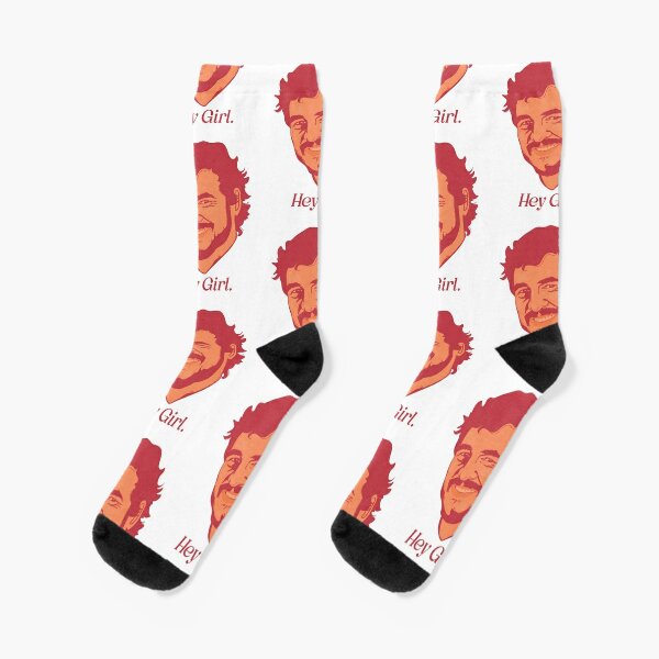 Autumn Winter Hip-hop Women Men Pedro Pascal Photo Collage Socks Non-slip  Basketball Socks - AliExpress