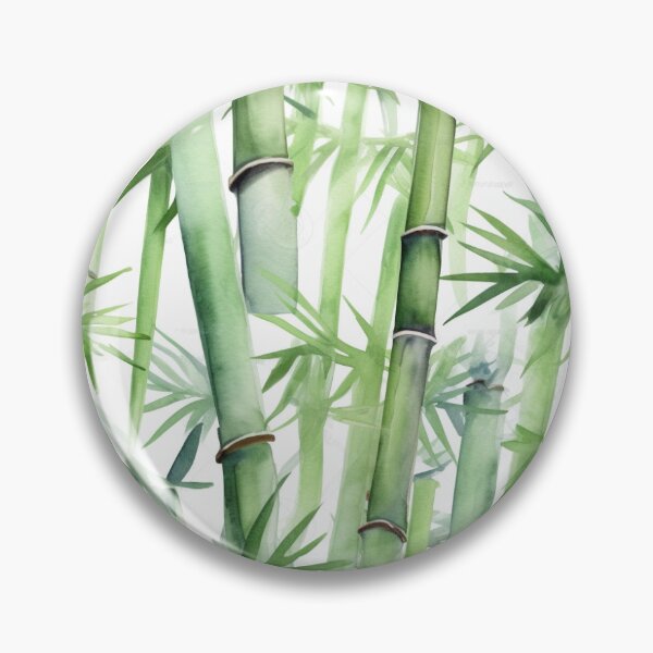 Item preview, Bamboo watercolor pattern designed and sold by ZolwPodroznik.