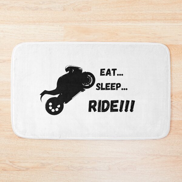 Item preview, Eat sleep RIDE Motorcycle design designed and sold by YammsDesign.