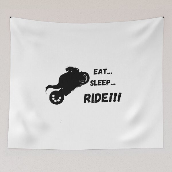 Item preview, Eat sleep RIDE Motorcycle design designed and sold by YammsDesign.