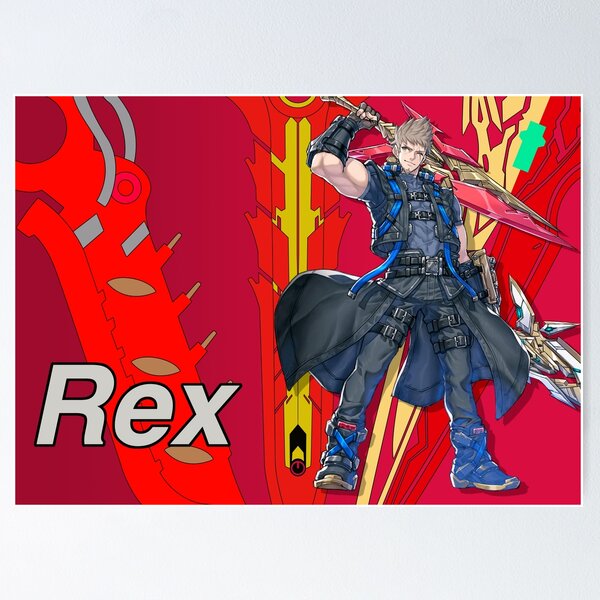 Rex (Xenoblade Chronicles 3: Future Redeemed) Poster by VelvetZone