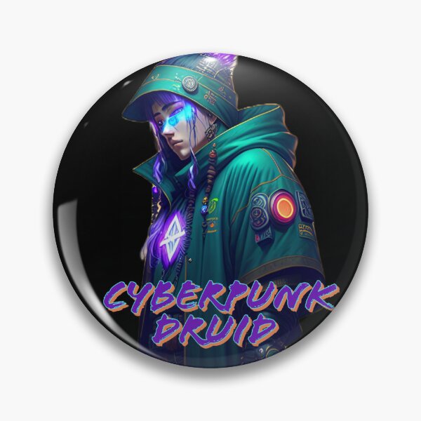 Item preview, Cyberpunk Druid designed and sold by MxA19.