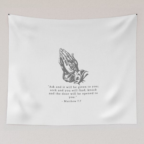 Item preview, Bible Verse 7:7 designed and sold by laaiitarciaa.
