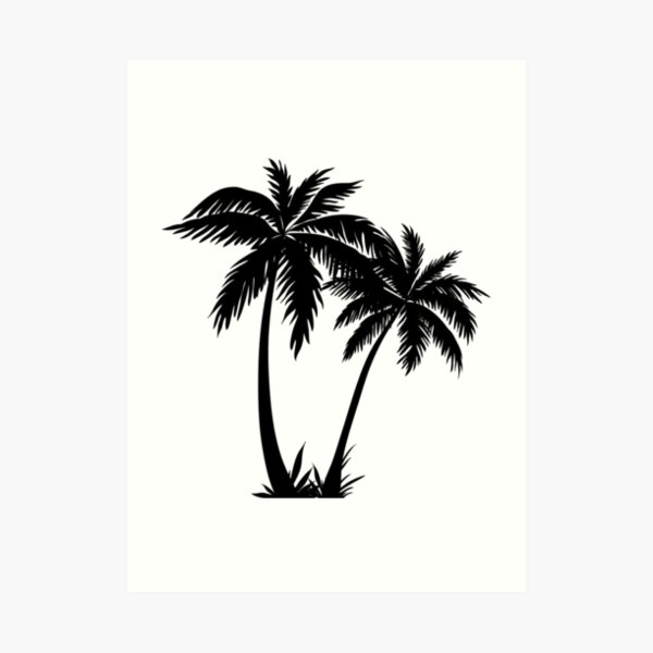 Palm Trees Art Print