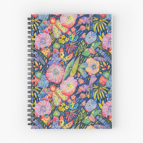 Item preview, Fantasy Watercolor Flowers and Bugs designed and sold by DePiano.