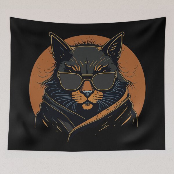 Item preview, Grunge Cat designed and sold by ArcticWolf-Art.