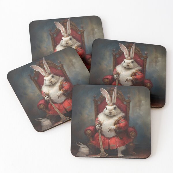Item preview, Fat Rabbit on Throne designed and sold by CreationsByMatt.