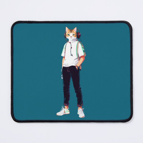 Item preview, Hipster Cat V48 designed and sold by HipsterAnimals.