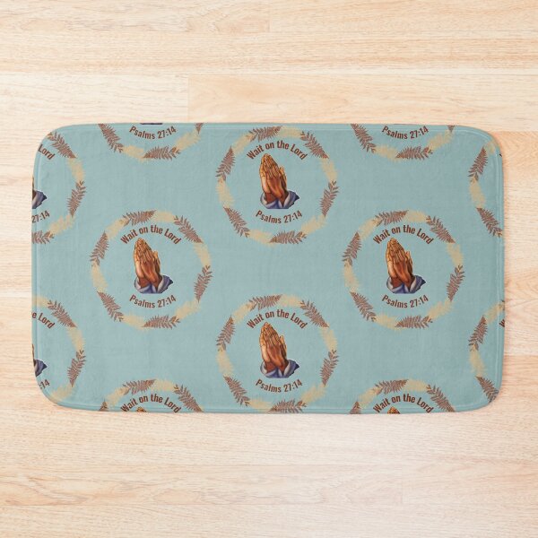 Item preview, Wait Upon the Lord Brown ~ Psalms 27:14 designed and sold by RhondaCGoins.