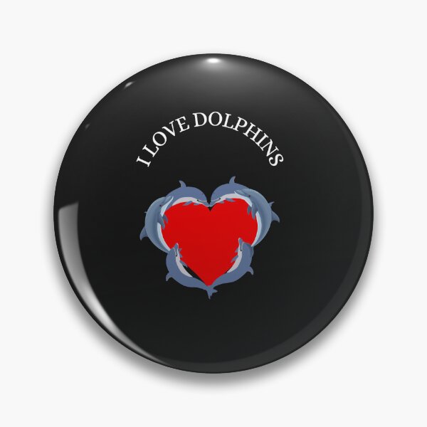 Item preview,  I LOVE DOLPHINS- and they look great in any color,  Dolphins are natures mystery,-animal lovers nature lovers designed and sold by IORODAN.
