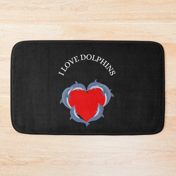 Item preview,  I LOVE DOLPHINS- and they look great in any color,  Dolphins are natures mystery,-animal lovers nature lovers designed and sold by IORODAN.