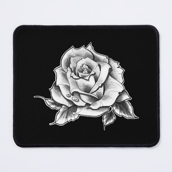 Item preview, Chicano Rose tattoo. Black and gray rose tattoo. Flower tattoo. designed and sold by beewitchcottage.
