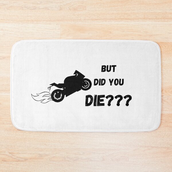 Item preview, But Did You Die? Motorcycle stickers design designed and sold by YammsDesign.