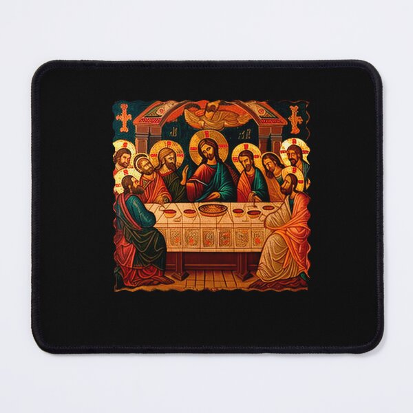 Item preview, Coptic icon - last supper designed and sold by Estevam Marinho.