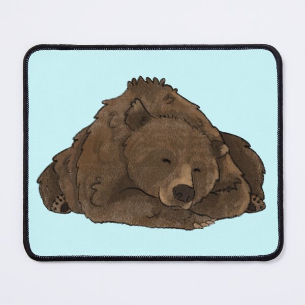 Item preview, Sleepy brown bear designed and sold by Puppy Bandits.