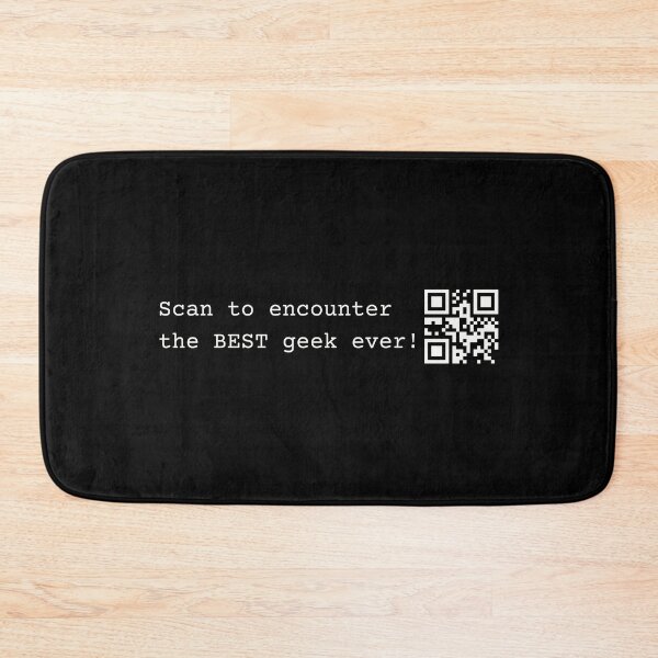 Item preview, Scan the QRcode to encounter the BEST geek ever designed and sold by mliotard.