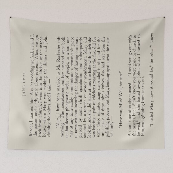 Item preview, Reader, I Married Him - Jane Eyre designed and sold by mymymagic.