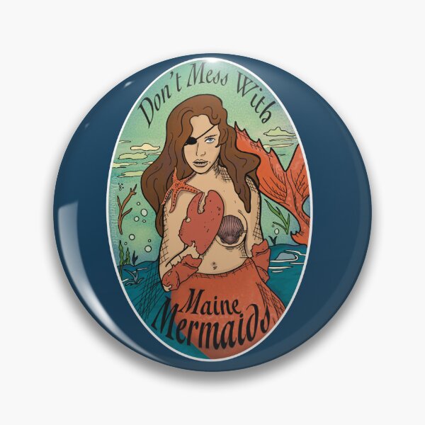 Item preview, Don't Mess With Maine Mermaids designed and sold by DaughterDemeter.