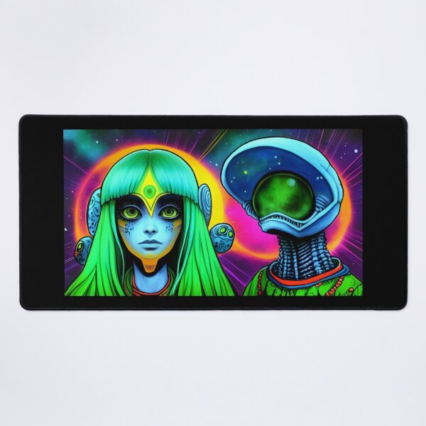 Item preview, alien and girl designed and sold by marjard.