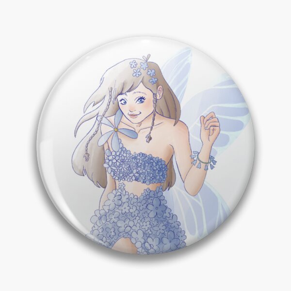 Item preview, Blue Flower Fairy designed and sold by Valerie Barbera.