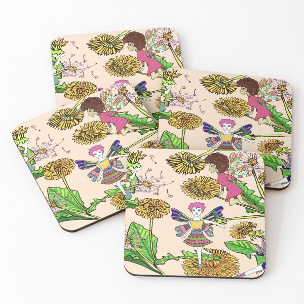 Item preview, Fairies and Dandelions designed and sold by FunkyAdicom.