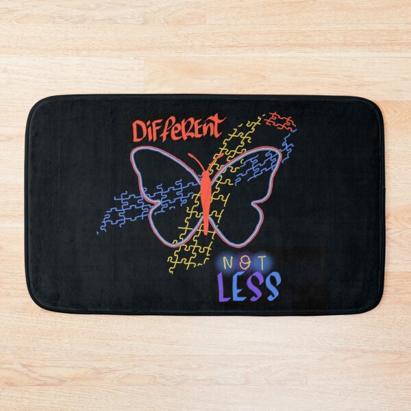 Item preview, autism awareness butterfly- different, not less designed and sold by animatedAnn.