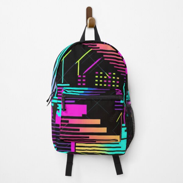 Item preview, Neon Retro pattern designed and sold by WillSci-Mons.