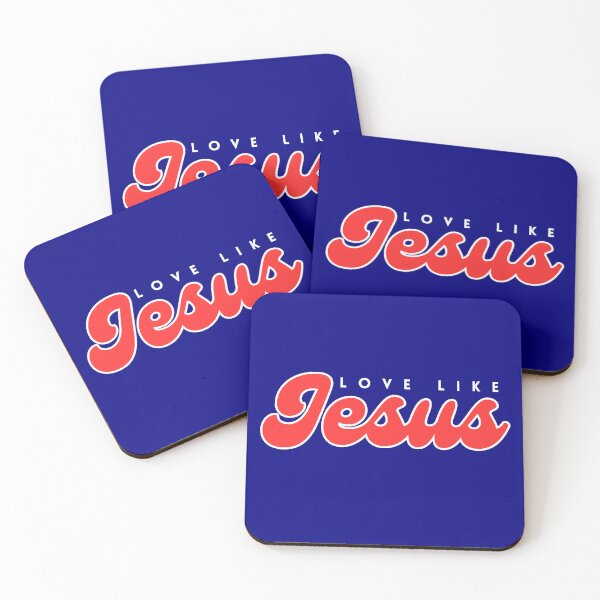 Item preview, Love Like Jesus Positive Motivational Christian Religious Faith Graphic designed and sold by Calista Media.