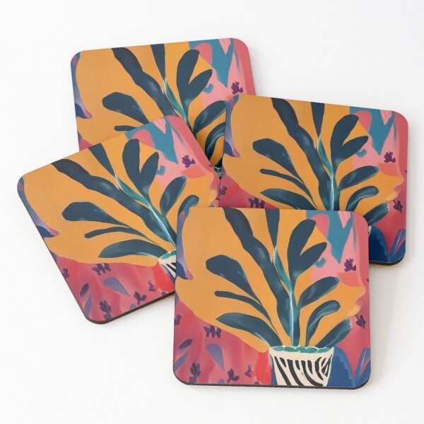Item preview, Matisse-inspired Houseplant  designed and sold by fart-nouveau.