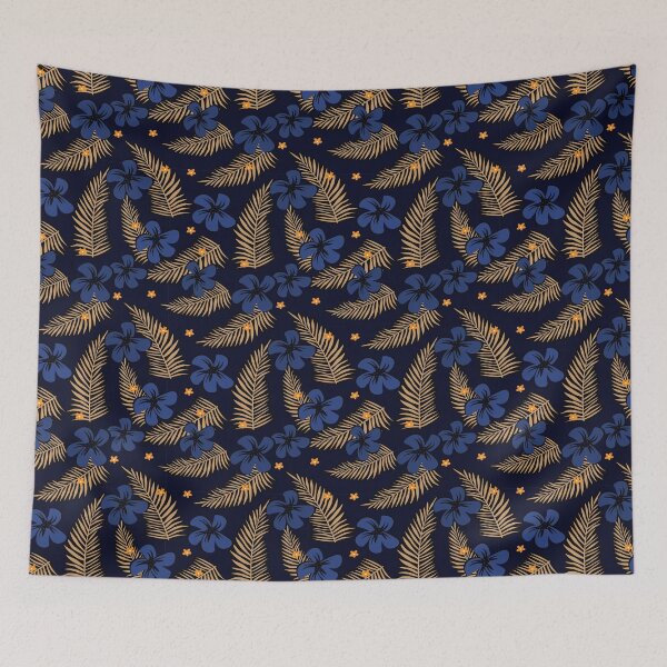 Item preview, Blue Flowers Pattern designed and sold by artefino.
