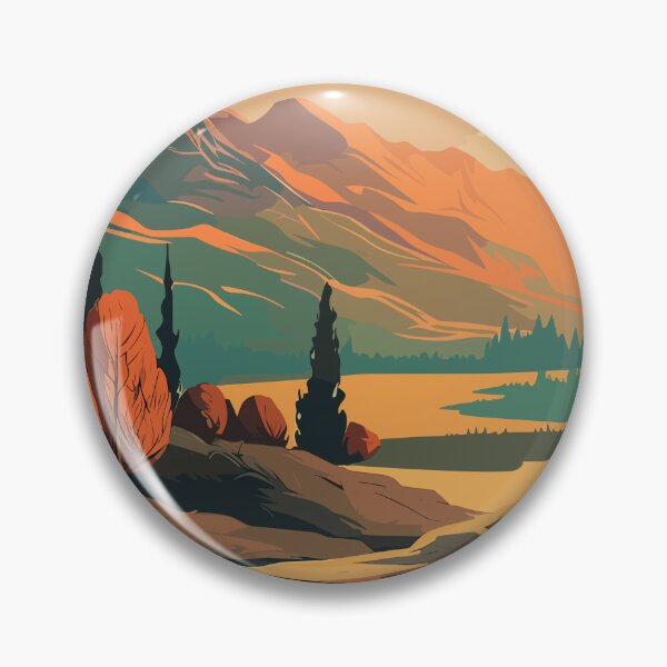 Item preview, Sunrise over Riverside Landscape designed and sold by LoudmouthGaming.