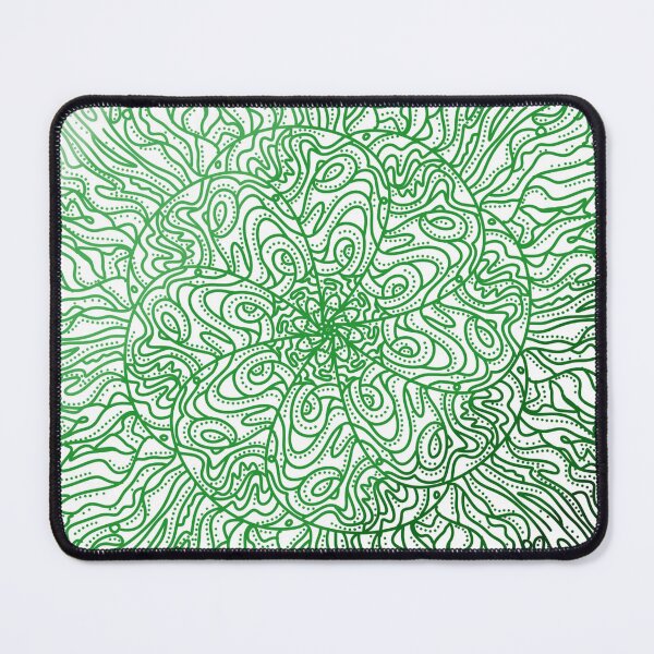 Item preview, Green mandala pretty designed and sold by lillybellemarie.