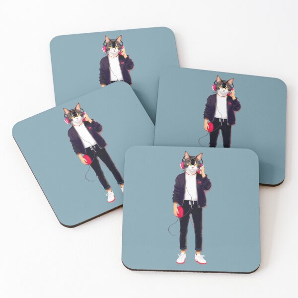 Item preview, Hipster Cat V50 designed and sold by HipsterAnimals.