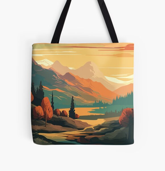 Morning by the Riverside Tote Bag