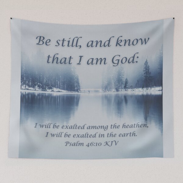 Item preview, Psalm 46:10 King James Version Bible Verse designed and sold by Caregiverology.