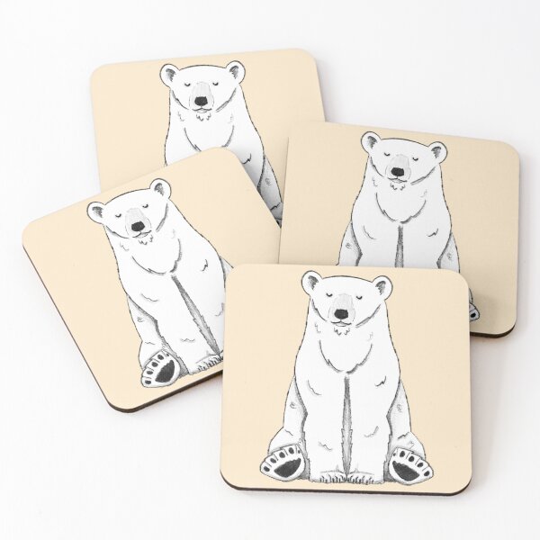 Item preview, Sleepy Polar Bear designed and sold by Puppy Bandits.