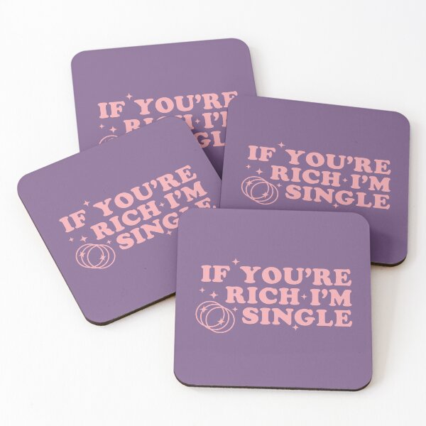 Item preview, If You Are Rich I'm Single (April Fools) designed and sold by Hope London.