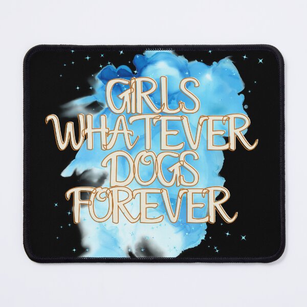 Item preview, Girls whatever dog forever t-shirt designed and sold by DailyDoggies.