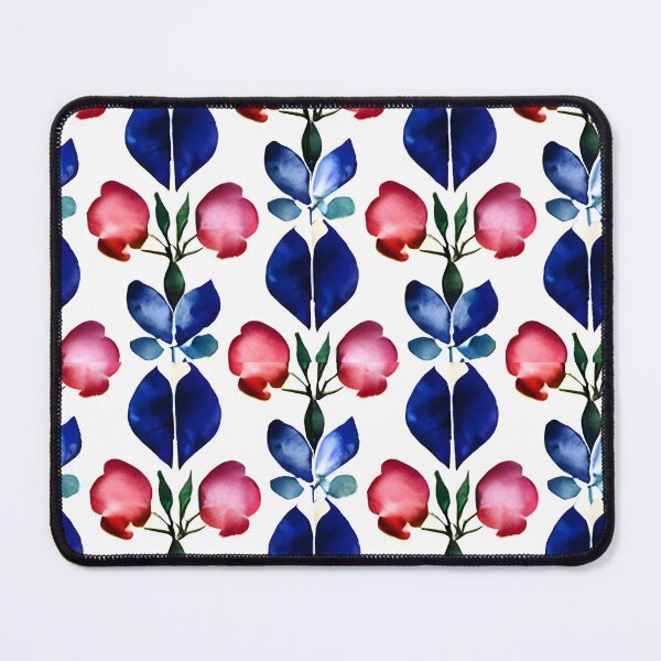 Item preview, Warm Red & Blue Pattern designed and sold by Patterns For Products.