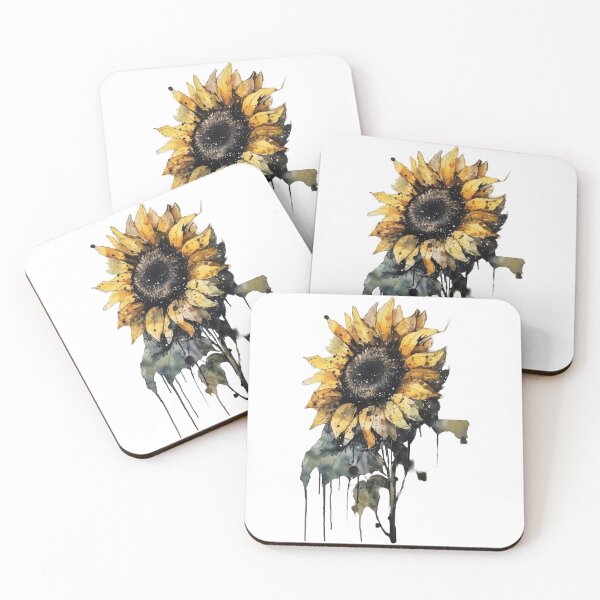 Item preview, Paint Splatter Sunflower designed and sold by MxA19.